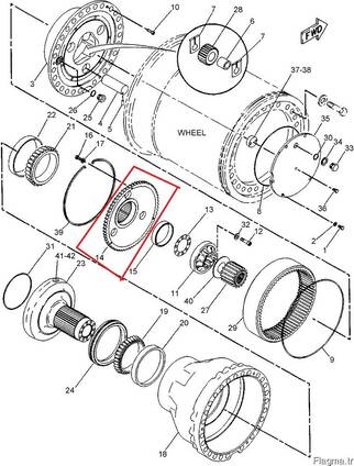 Caterpillar 110-0551 HUB