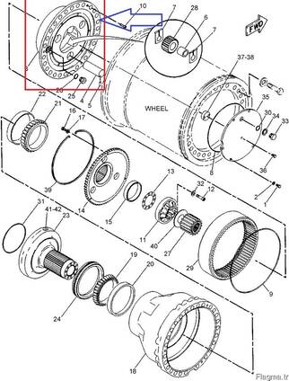 Caterpillar129-3046 Carrier
