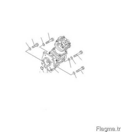 Komatsu 6162-83-6600 Компрессор воздушный