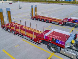 4 Akslı Alçak Yataklı Römork