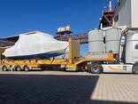 4-осный низкорамный трал/4-axle low loader trailer - фото 3