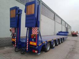 Lowbed 5 ax, Трал 5 осей по евро стандарту