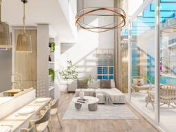 Квартира лофт на Средиземном море, 75m2. Северный Кипр.