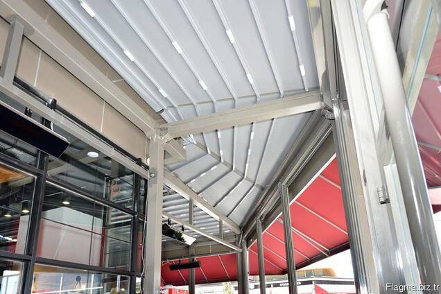 Алюминиевая пергола