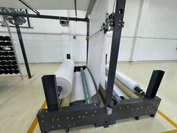 Büyük çanta yapımı için kollar ve kumaşlar