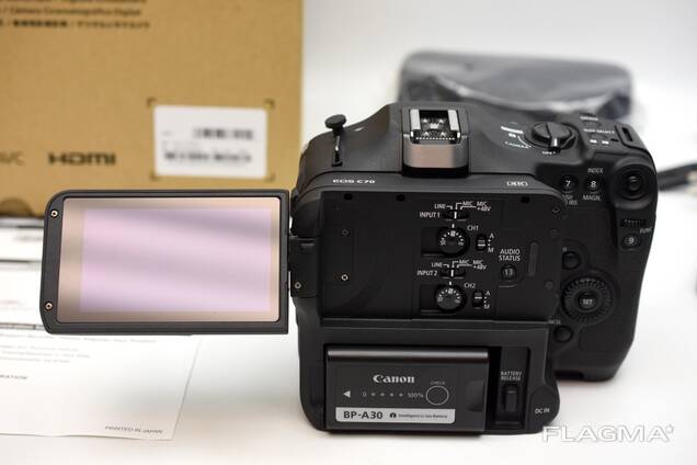 Canon EOS C70 Sinema Kamerası