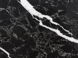Чёрный мрамор Corona Dark 2 см слэб
