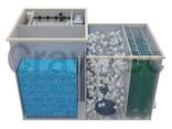 CrawTec DFC-20-PRO biyofiltrasyonlu 20 m³/saat kapasiteli kombine tambur filtresi - фото 1