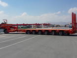 Extendable 6 axle lowbed semi trailer for sale. Продам раздвижной 6-осный низкорамный полу - photo 2