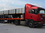 Flatbed semi trailer. Полуприцеп-платформа - фото 1