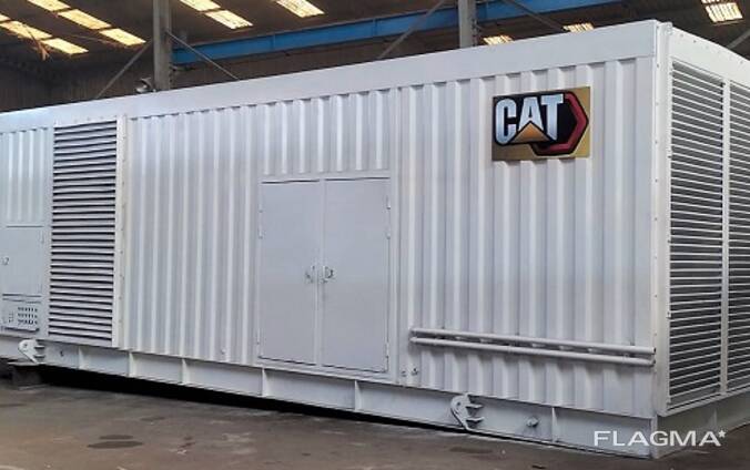 İkinci el dizel jeneratör Caterpillar 3516B HD, 2,2 MW, 2007, 177 saat. konteyner