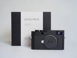 Leica M11-D Menzil Bulucu Fotoğraf Makinesi (Siyah)