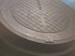 Люки смотровых колодцев полимерпесчаные