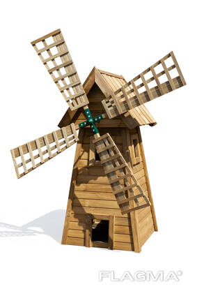 Мельница декоративная для улицы сада дачи