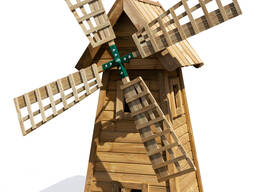 Мельница декоративная для улицы сада дачи