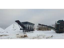 Mobile Material-Sand-Gravel-Soil Dosing Blending Hopper