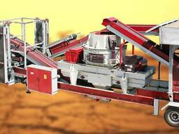 Мобильная вертикальная дробилка вала GNR-MVSI 900