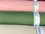 Муслин однотонный, цветной. Опт - фото 1