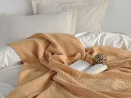 Muslin Throw Blanket 150×200 cm, 4-Layer, 100% Cotton