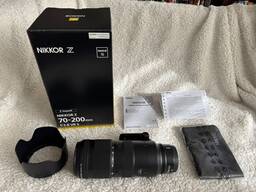 Nikon Nikkor Z 70-200 mm f/2,8 VR S lens, fabrika çıkışı yeni.