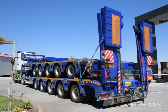 Semi trailer lowbed Низкорамный трал 5 осей от Lider Trailer