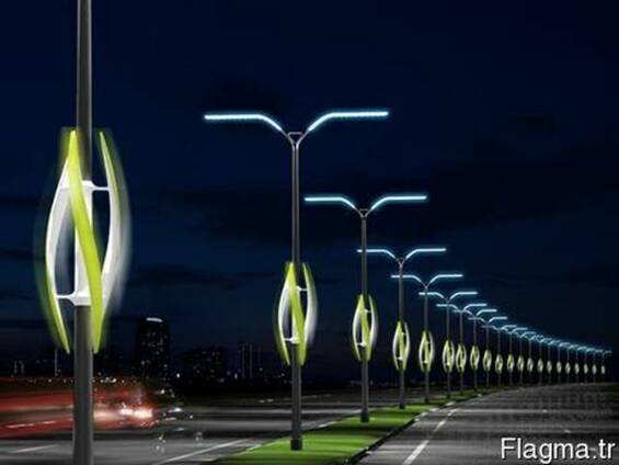 Опоры освещения и осветительные светильники