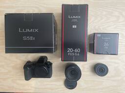 Panasonic LUMIX S5 IIX Aynasız Fotoğraf Makinesi, 20-60mm Objektif
