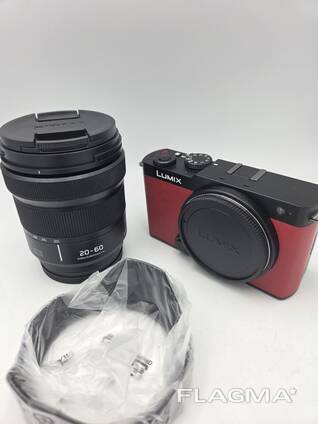 Panasonic Lumix S9 Kamera Gövde Kiti 20-60mm f/3.5-5.6 Lensli - Kırmızı, Kutuda Yeni