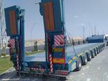 Полуприцеп трал 10 осей с Турции\Lowbed semitrailer 10 ax for Turkey - фото 1