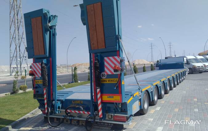 Полуприцеп трал 10 осей с Турции\Lowbed semitrailer 10 ax for Turkey