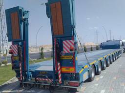 Полуприцеп трал 10 осей с Турции\Lowbed semitrailer 10 ax for Turkey