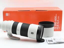 Sony FE 200-600mm f/5.6-6.3 G OSS lens