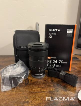 Sony FE 24-70 mm f/2,8 GM II zoom lens