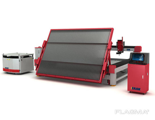 Станок для гидроабразивной резки стекла мрамор гранит