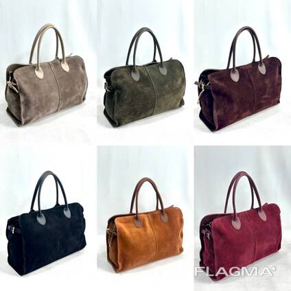Сумки из натуральной замши и кожи natural suede leather