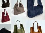 Сумки из натуральной замши и кожи natural suede leather - photo 12