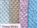 Ткань плюш минки - фото 1