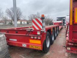 ПОЛУПРИЦЕП Трал с Передним заездом - LOWBED 4 - AXLE