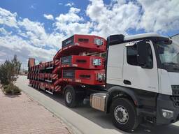 Трал низкорамный полуприцеп 4 оси телескоп - Lowbed