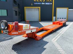 Трал с передним заездом 4 оси с Турции от Lider Trailer
