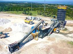 Турбомикс-120 - мобильный бетонный завод