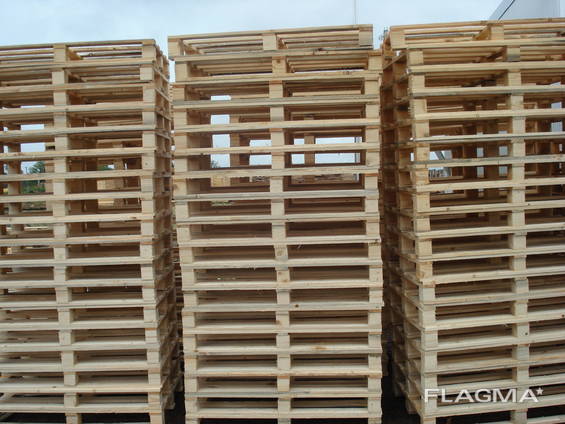 We produce wooden pallets