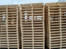 We produce wooden pallets